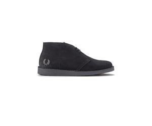 Fred Perry Hawley Suede Shoes, Nero , 41 EU