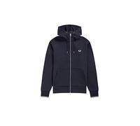 Fred Perry HOODED ZIP THROUGH SWEATSHIRT men Hoodies|Zippers blue in taglia:L