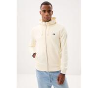 Fred Perry - Hooded Zip Through Sweatshirt Bianco - Abbigliamento XL Bianco