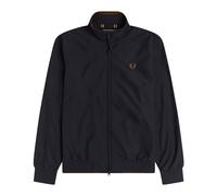 Fred Perry, ,Jackets ,Uomo ,Blu ,2XL Giacca Sportiva in Nylon con Bordo Firma