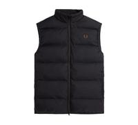 Fred Perry, ,Jackets ,Uomo ,Nero ,M Gilet isolato nero