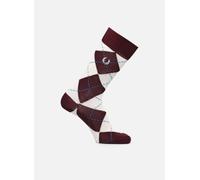 Fred Perry - Jacquard Argyle Sock Bordeaux - Calze e collant 39 - 42 Bordeaux