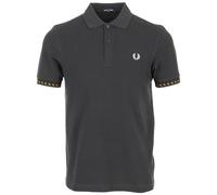Fred Perry Jacquard Cuff Shirt, Maglietta Uomo - XL
