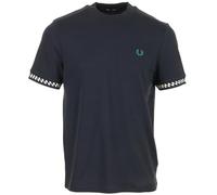 Fred Perry Jacquard Cuff T-Shirt, Maglietta Uomo - L