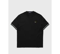 Fred Perry JACQUARD CUFF T-SHIRT men Shortsleeves black in taglia:XL