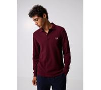 Fred Perry - Long Sleeve Fred Perry Shirt Bordeaux - Abbigliamento S Bordeaux