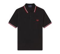 Fred Perry - M12 186 Polo - - Tops - Uomo - Nero - 4XS