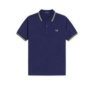 Fred Perry - M3600 Polo Shirt - - Tops - Uomo - Blu - 2XL