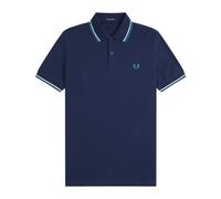 Fred Perry - M3600 Shirt - - Tops - Uomo - Blu - M