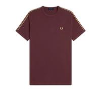 Fred Perry - M4613 69A T-shirt Ringer - - Tops - Uomo - Rosso - L