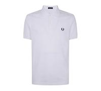 Fred Perry - M6000 Polo Piqué - - Tops - Uomo - Bianco - S