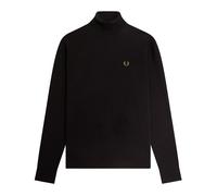 Fred Perry Maglia Dolcevita Logo Blu Uomo M