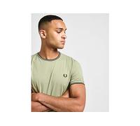Fred Perry Maglia Twin Tipped Ringer, Khaki XXL
