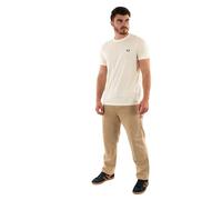 fred perry Maglietta m3519 170 ecru, bianco, L