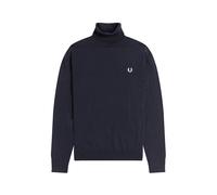 Fred Perry Maglioncino Dolcevita Logo Blu Uomo S