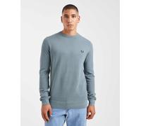 Fred Perry - Maglione in piqué azzurro-Blu XL
