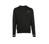 Fred Perry - Felpa girocollo nera-Nero M