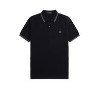 Fred Perry - Marino Twin Tipped Polo Shirt - - Tops - Uomo - Blu - S
