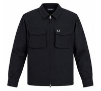 Fred Perry Men's Ripstop Pocket Overshirt Black