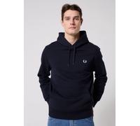 Fred Perry - Monogram Hooded Sweatshirt Blu - Abbigliamento XL Blu