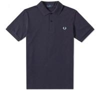 Fred Perry - Original Plain Polo Navy Ice - - Tops - Uomo - Blu - 2XS