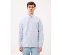 Fred Perry - Oxford Stripe Shirt Blu - Abbigliamento M Blu