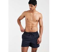 Fred Perry - Pantaloncini da bagno blu navy con coulisse e logo S