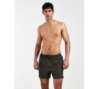 Fred Perry - Pantaloncini da bagno kaki con coulisse e logo-Verde XL