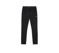Fred Perry - Pantaloni della tuta neri con rovescio a ricci-Nero L