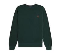 Fred Perry - Piqué Stitch Jumper - - Knitwear - Uomo - Verde - M