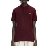 Fred Perry - Polo bordeaux tinta unita-Rosso S