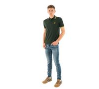 Fred Perry Polo a doppia punta, Court Green Honey Comb, L