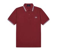 Fred Perry - Polo a Doppia Riga - - Tops - Uomo - Rosso - S