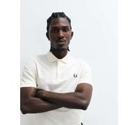 Fred Perry - Polo a maniche corte color ecru-Bianco XS