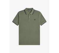 Fred Perry Polo a maniche corte con profili a contrasto Fred Perry large verde