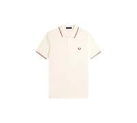 Fred Perry - Polo Beige/Blu Twin Tipped - - Tops - Uomo - Beige - S