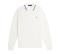 Fred Perry - Polo Bianca con Bordo Gemello - - Tops - Uomo - Bianco - S