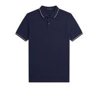 Fred Perry - Polo Blu a Righe Doppie - - Tops - Uomo - Blu - XL