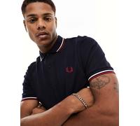 Fred Perry Mm3600 Camisa Polo, Blu, XL Uomo