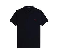 Fred Perry - Polo classico a tinta unita - - Tops - Uomo - Blu - 2XL