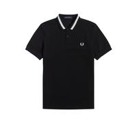 Fred Perry Polo Collo Righe Nero Uomo S