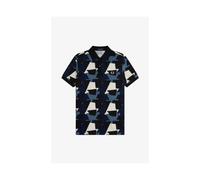 Fred Perry - Polo con stampa a frammenti - - Tops - Uomo - Multicolore - M