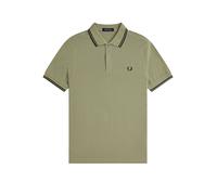 T-Polo a doppio bordo Fred Perry Vert M