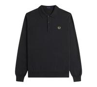 Fred Perry - Polo Maglia Classica Nera - - Tops - Uomo - Nero - M