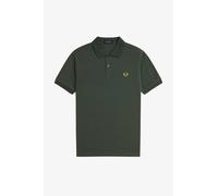 Fred Perry Polo Manica Corta Piquè Verde - Taglia M Abbigliamento Uomo Polo