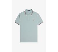 Fred Perry Polo Manica Corta Slim Fit Azzurro - Taglia XXL Abbigliamento Uomo