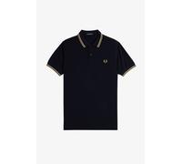 Fred Perry Polo Manica Corta Slim Fit Blu - Taglia S Abbigliamento Uomo Polo
