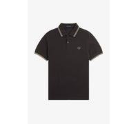 Fred Perry Polo Manica Corta Slim Fit Grigio - Taglia M Abbigliamento Uomo Polo