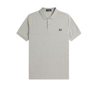 Fred Perry Polo Mezza Manica Tinta Unita Grigio Uomo S