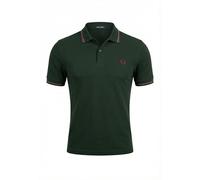 Fred Perry Polo mm3600 85a grsrts/stkbl/oxb, verde, M